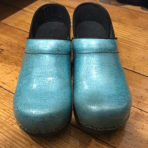 Pearl blue Sanita clogs size 37 *OFFERS WELCOME